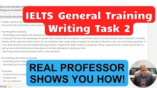 The Ultimate Guide to IELTS General Training Writing Task 2 - PROFESSOR SHOWS YOU HOW #1