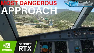 World's Most Dangerous Approach! | Paro Bhutan | MSFS [4K]