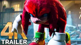 SONIC THE HEDGEHOG 2 Trailer TV Spot 2 "Sonic Meets Knuckles" (4K ULTRA HD) 2022