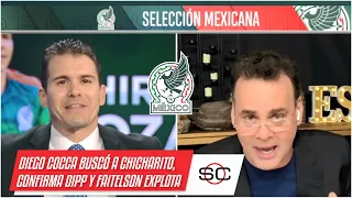 EXPLOTARON Faitelson chocó con Sergio Dipp por posible regreso del Chicharito al Tri | SportsCenter