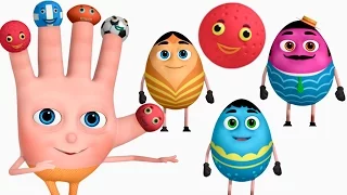 VeeJee Surprise Eggs Finger Family - Balls | Finger Family Collection