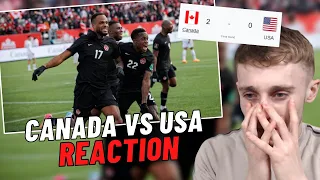 Brit Reacting to Canada vs USA (Holy sh*t I didn't expect this)
