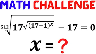 Can you solve this Radical Equation | Math Olympiad Training