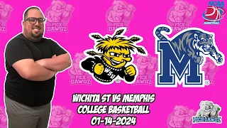 Wichita State vs Memphis 1/14/24 Free College Basketball Picks and Predictions  | NCAAB Pick