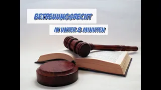 Betreuungsrecht in unter 8 Minuten | Rechtskunde | Pflege Kanal