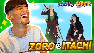 ZORO rejoint L'AKATSUKI avec ITACHI ! (Naruto et Luffy vs Kaido, Zoro sharingan)