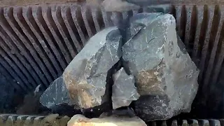 Jaw Crusher in Action | Satisfying Rock Crushing Process | Crusher Machine Video