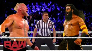 FULL MATCH - Brock Lesnar vs Veer Mahaan : WWE Raw April 25, 2022