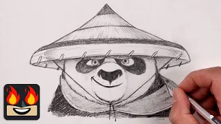 How To Draw Kung Fu Panda 4 | Po Sketch Tutorial