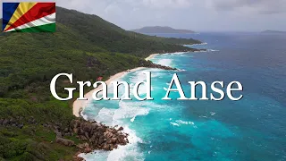 Beaches of Grand Anse and Petite Anse. La Digue, Seychelles