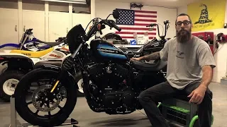 Harley Davidson Sportster Iron 1200 Oil Change