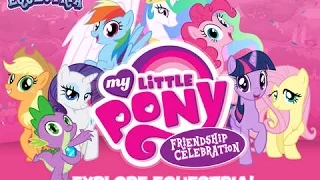 My Little Pony Friendship Celebration Cutie Mark Magic Part 1 - iPad app demo for kids - Ellie