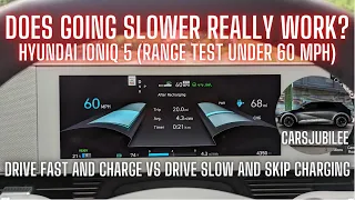 Hyundai Ioniq 5 - Efficiency & Range Test at Highway Speed, Going Slower Makes A HUGE Difference!