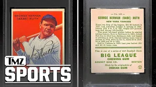 Babe Ruth Signed 1933 Card Smashes Auction Record, From 'Uncle Jimmy' Collection | TMZ Sports