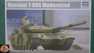 Trumpeter 1/35th T-90S Modernized review