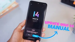 Update MIUI 14 Manual Langsung dari Setting HP di semua Redmi Poco