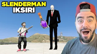 SLENDERMAN SUYUNU IÇTIM SENDERMAN DÜNYASINA GELDI - GTA 5 MODS