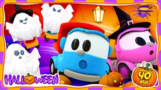 Leo the Truck & Halloween! Halloween cartoons for kids &  Halloween videos for kids