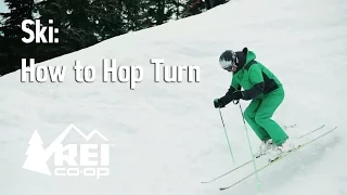 Skiing: How to Hop Turn