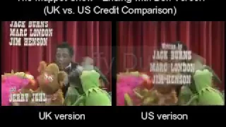 The Muppet Show - Ending with Ben Vereen (UK vs. US Credit Comparison)