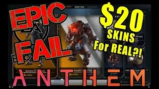 Anthem's $20 Skin Prices are RIDICULOUS! - Angry Rant!