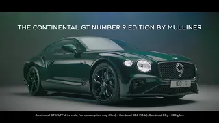 The Bentley Continental GT Number 9 Edition by Mulliner Bentley