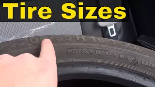 How To Read Tire Sizes-Tutorial