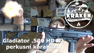 Perkusní karabina Gladiator .500 HD F2  Professional Detonics