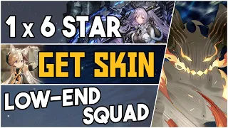 DoS - Guide to get Skin | T1 + T2 + T3 + T4 + T5 + C3 + B3 + A2 | Low End Squad |【Arknights】