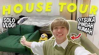 OTSUKA PINDAH RUMAH + HOUSE TOUR RUMAH BARU! (SOLO VLOG)