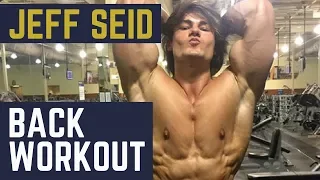 Jeff Seid Back Workout (BULK UP)