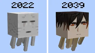 minecraft textures 2022 VS 2039