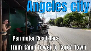 Long Walk from Kandi to Korea Town through Perimeter Road Bars.