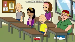 Classic Caillou Turns The School Toilets Into Skibidi Toilets/Grounded