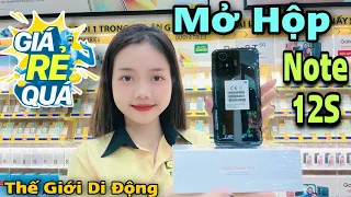 Mở Hộp Xiaomi Redmi Note 12S tại THẾ GIỚI DI ĐỘNG