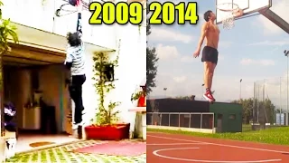 5'7 White Kid Dunks After 5 Years Of Training - 5'7 dunker