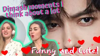 Our reaction to Dimash fan made video | "Dimash moments I think about a lot" | he's an 😇