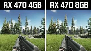 RX 470 4GB vs RX 470 8GB - Test in 5 Games