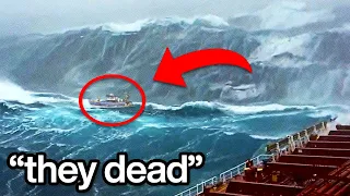 Rogue Wave DESTROYS Deadliest Catch Ship!