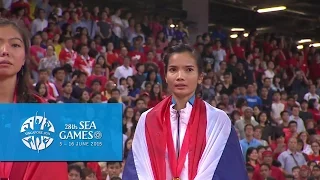 Athletics Women's High Jump  Final Victory Ceremony(Day 7) | 28th SEA Games Singapore 2015