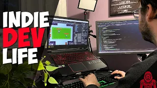 A Day in the Life of Indie Game Developers - Devlog