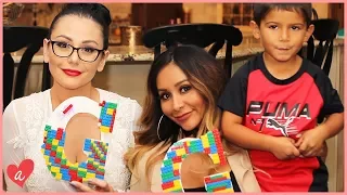 Snooki & JWOWW’s Lego DIYs! I #MomsWithAttitude Moment