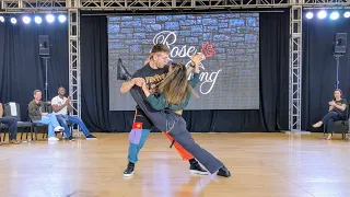 Thibault and Nicole Ramirez - Inspirational J&J 1st place - Rose City Swing 2024