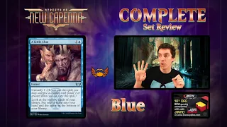 🔵 Complete Set Review - Streets Of New Capenna - Blue Cards - Constructed And Limited
