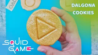Squid Game Honeycomb Game | Korean DALGONA Candy | 2 Ingredients ONLY