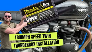 TRIUMPH SPEED TWIN | INSTALLING A THUNDERBOX POWER MODULE