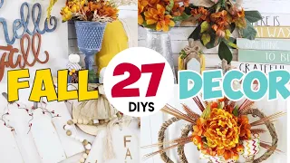 27 STUNNING DIY Craft Ideas for FALL