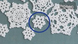 Crochet Tree of Snowflakes - Mini Motif Pattern | EASY | The Crochet Crowd