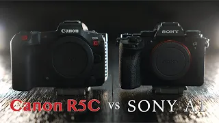 Canon R5C vs Sony A1 Video Battle