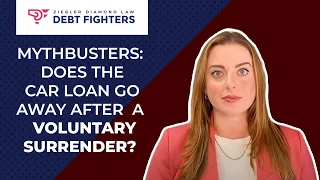 🥊 MYTHBUSTERS: After a voluntary car surrender, does the car loan go away?🥊